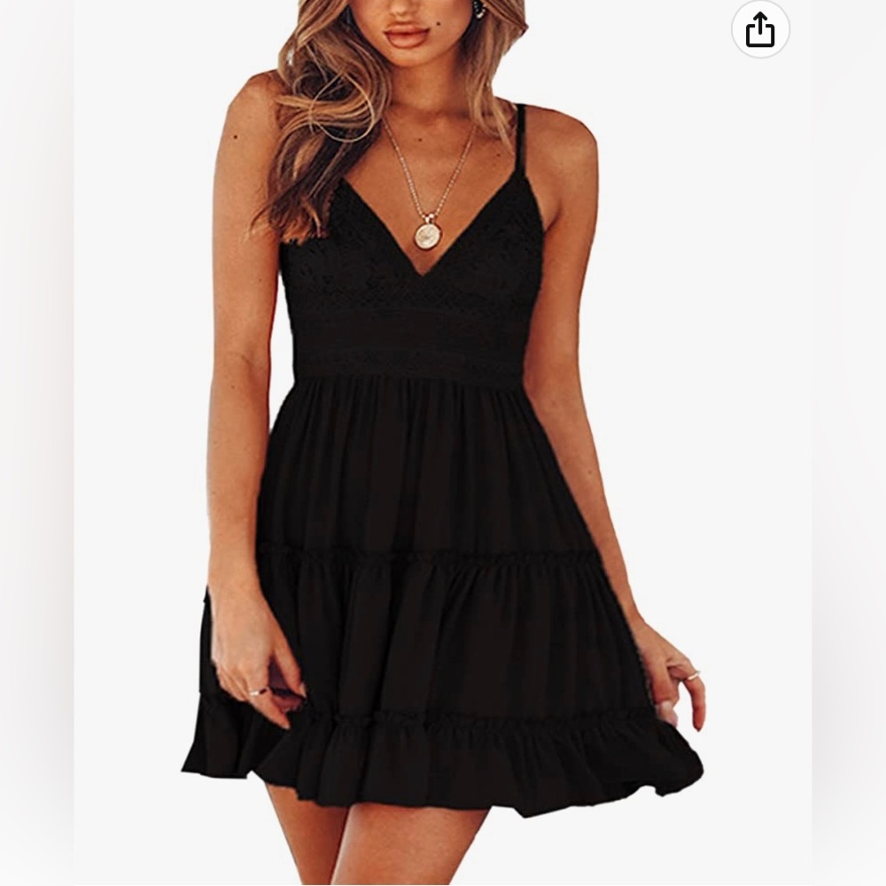 Black sundress worn once!!